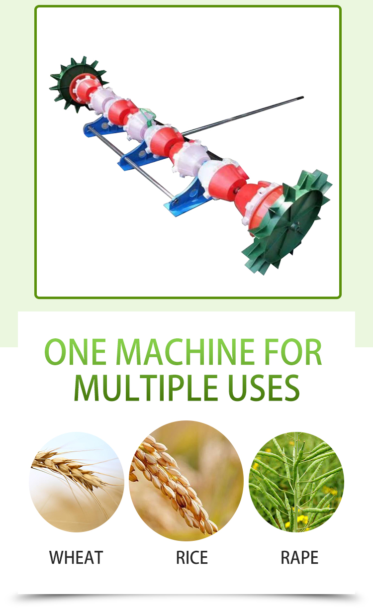 application of rice seeder