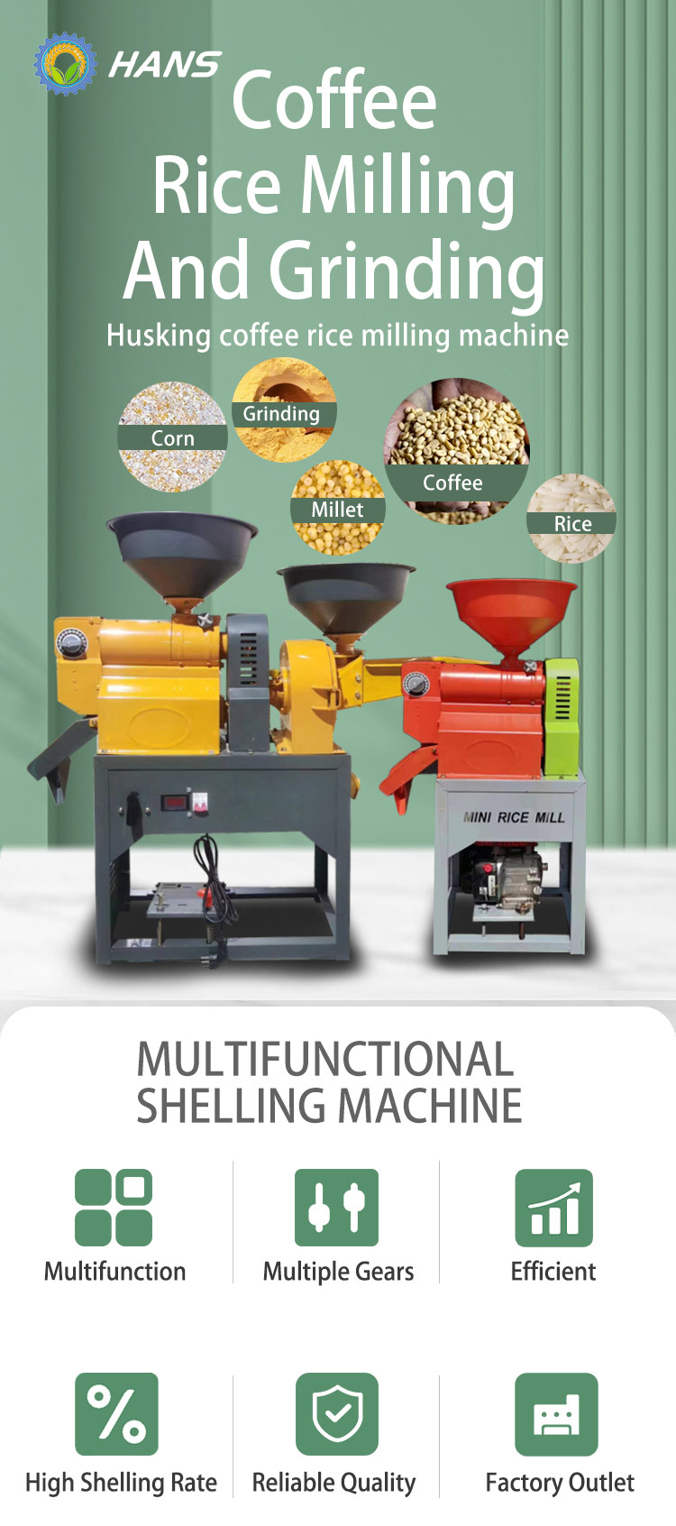 rice miller and grinder